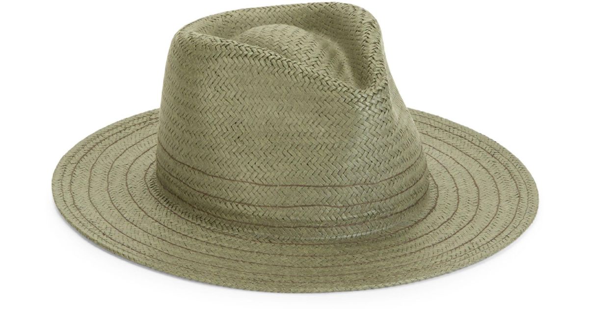 rag and bone packable straw hat