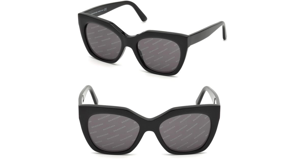 Balenciaga 50MM Cat Eye Sunglasses