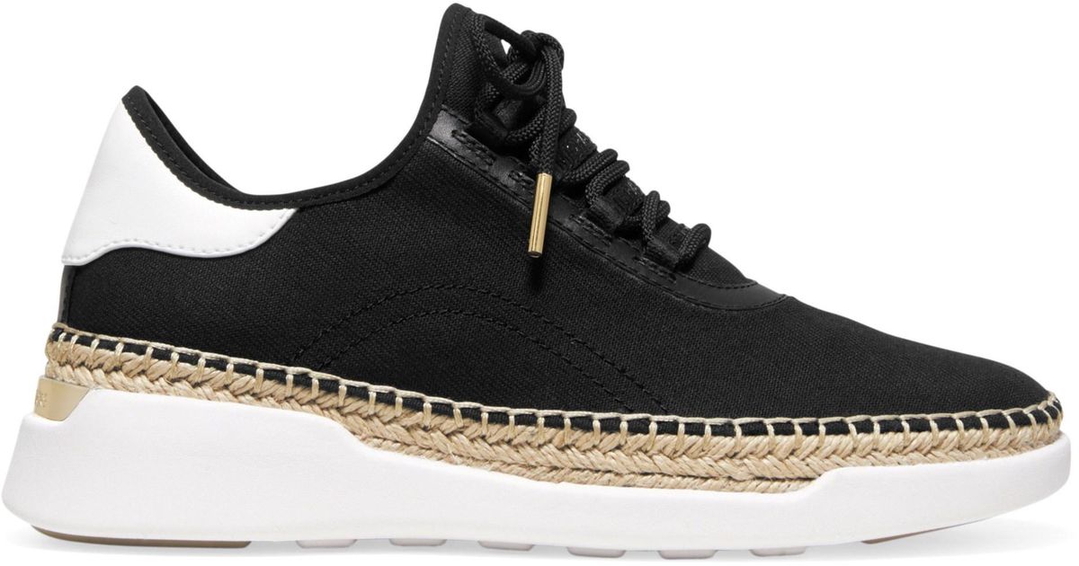 Lyst - MICHAEL Michael Kors Finch Canvas Lace-up Sneakers in Black