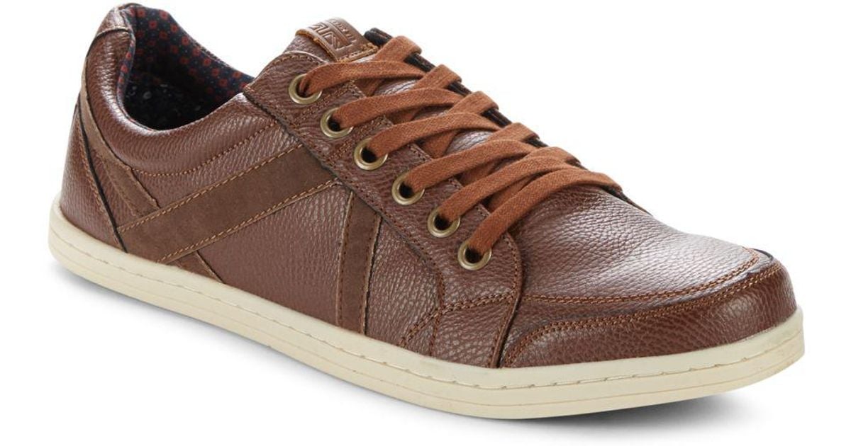 Lyst - Ben Sherman Knox Lace-up Sneakers in Brown for Men - Save 39%