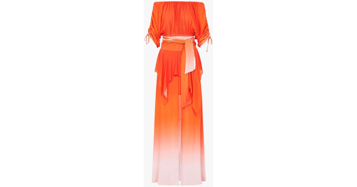 sass and bide orange dress