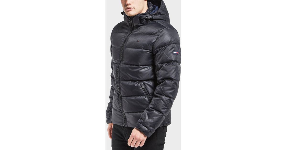 tommy hilfiger padded down coat