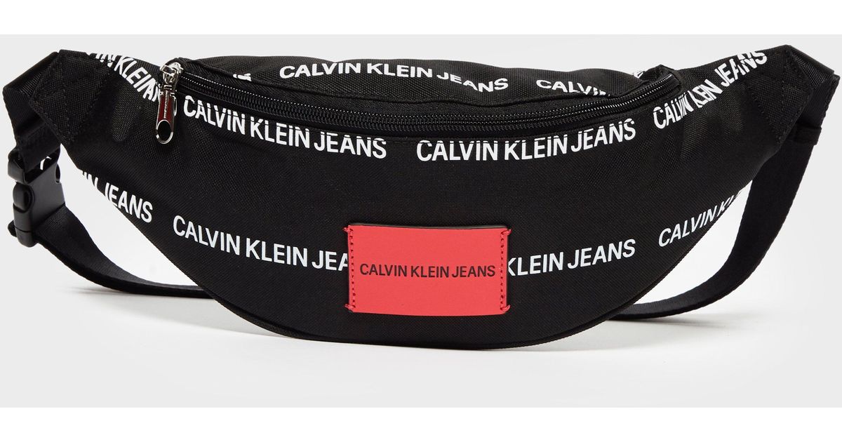 calvin klein logo bags