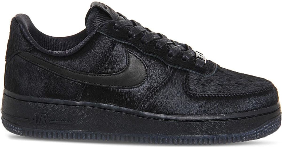 pony hair nike air force