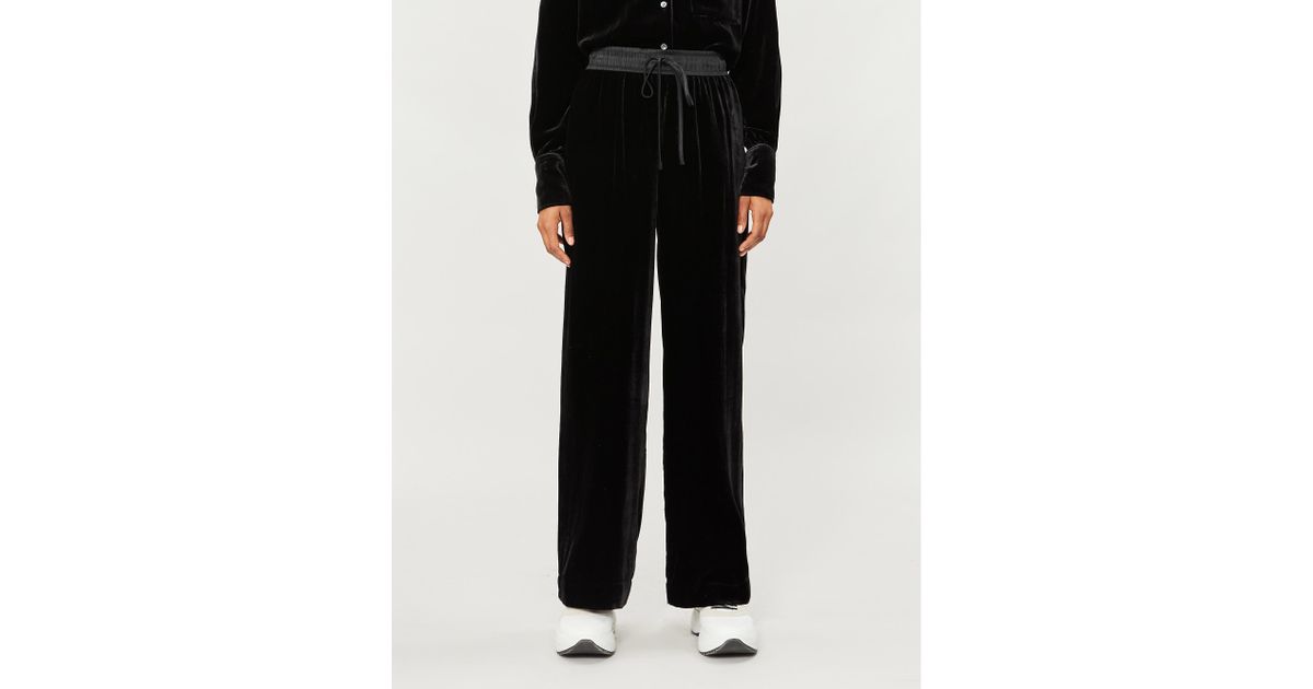 black velvet jogging suit