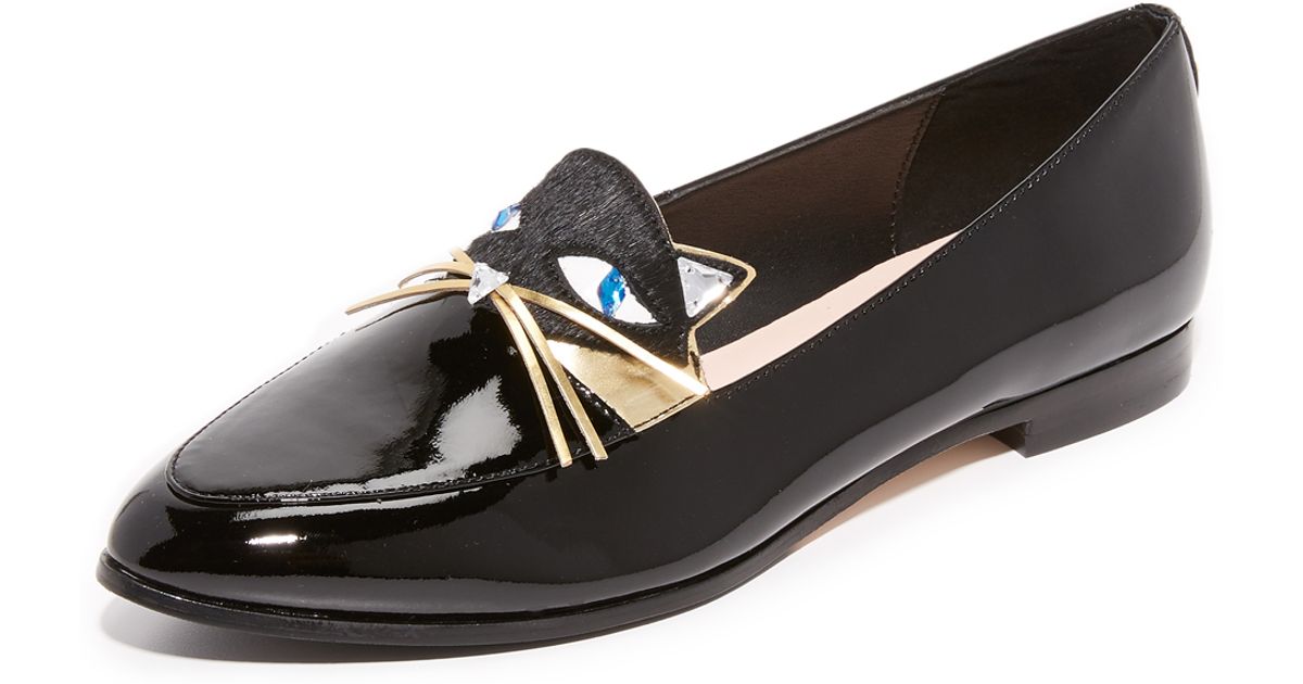 kate spade cat loafers