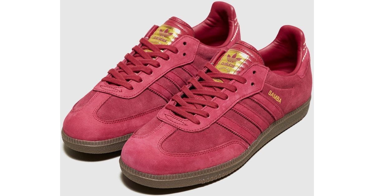 adidas originals samba red