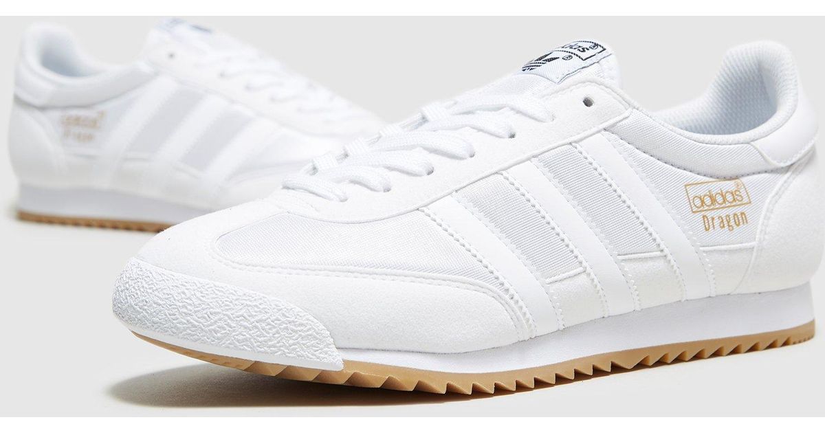 adidas dragon all white