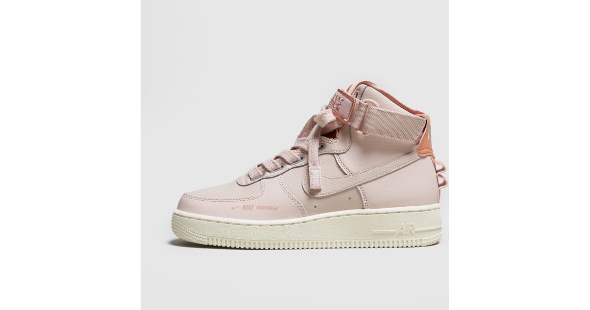 Nike Pink Air Force 1 High Utility Women's Nike Pink Air Force 1 High Utility Women's