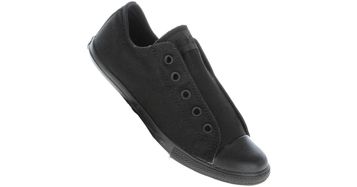 converse black slim