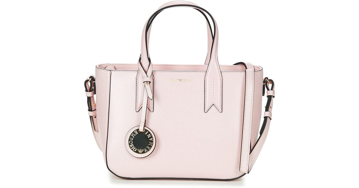 Emporio Armani Frida Tote Women S Handbags In Pink Lyst