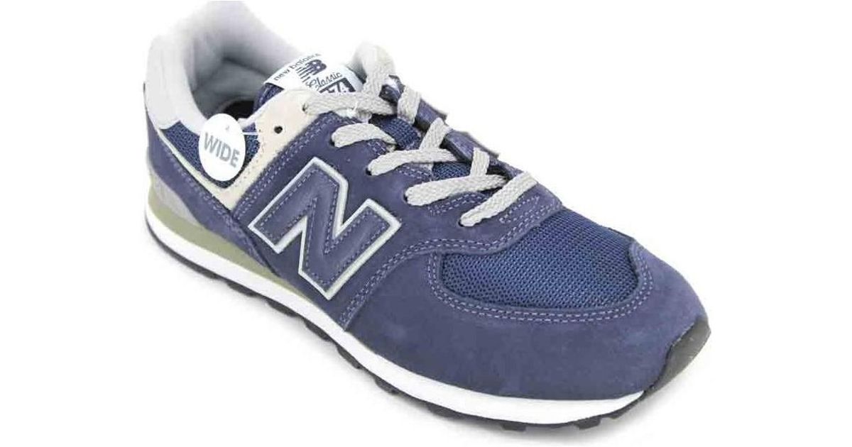 new balance 574 classic blu new balance 574 classic blu