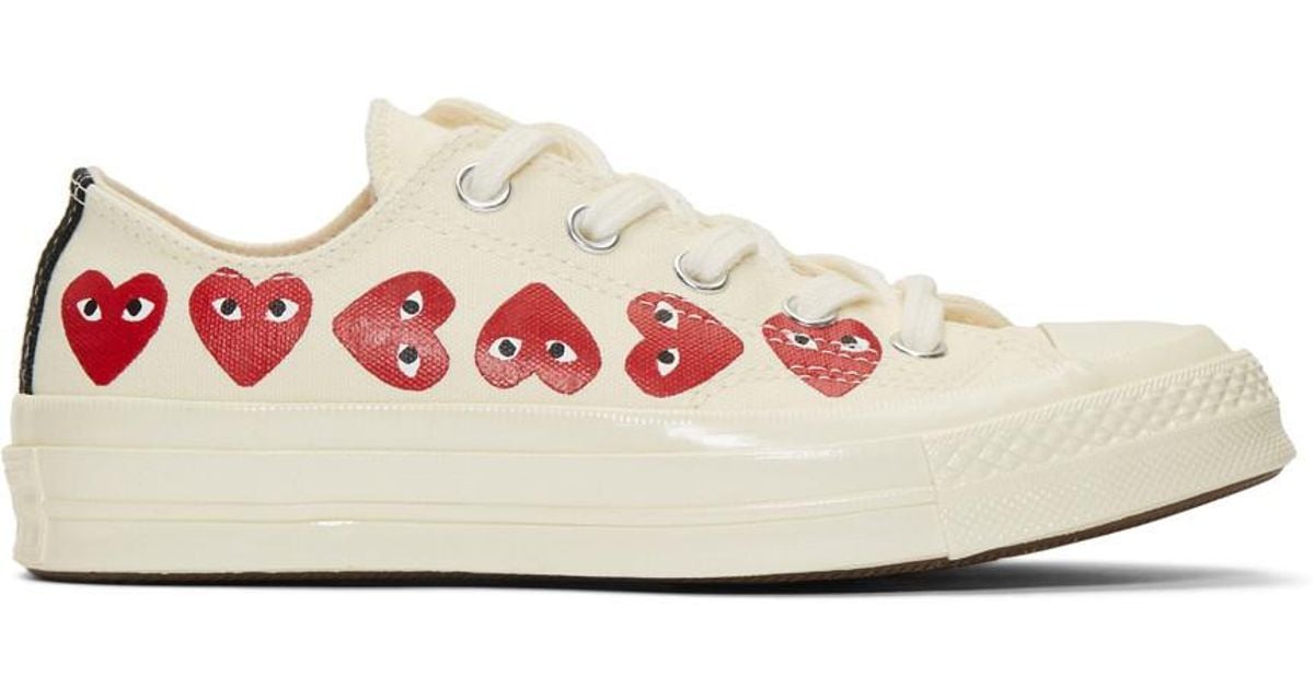 comme des garcons off white converse