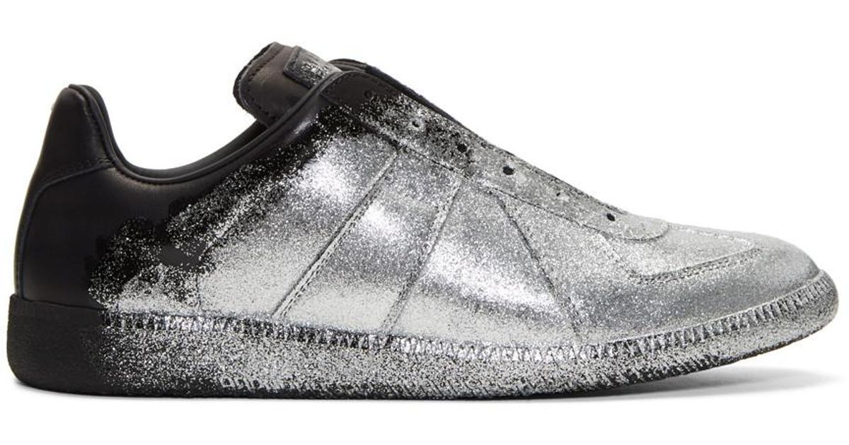 maison margiela shoes black