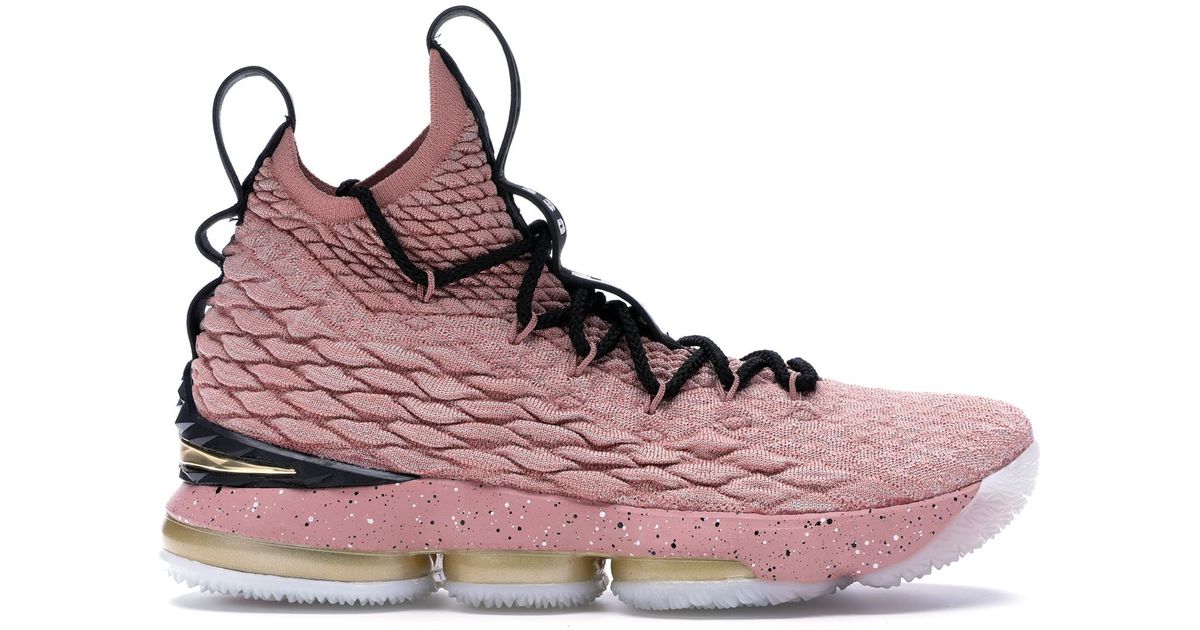 lebron 15 pink mens