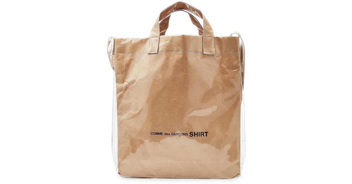 commes de garcon paper bag