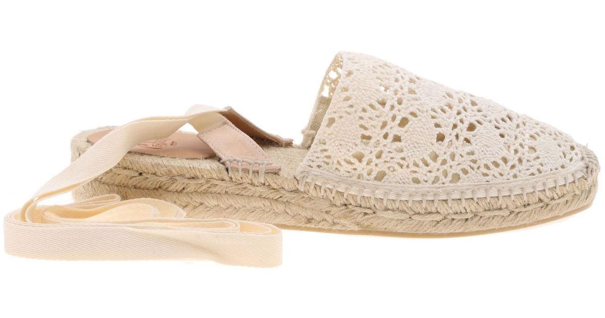 castaner ivory espadrilles