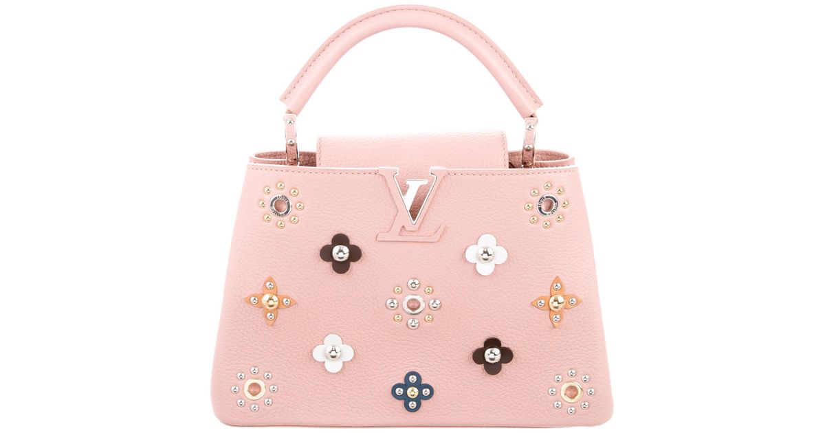 Lyst Louis Vuitton 2017 Mechanical Flowers Capucines Pink In Metallic