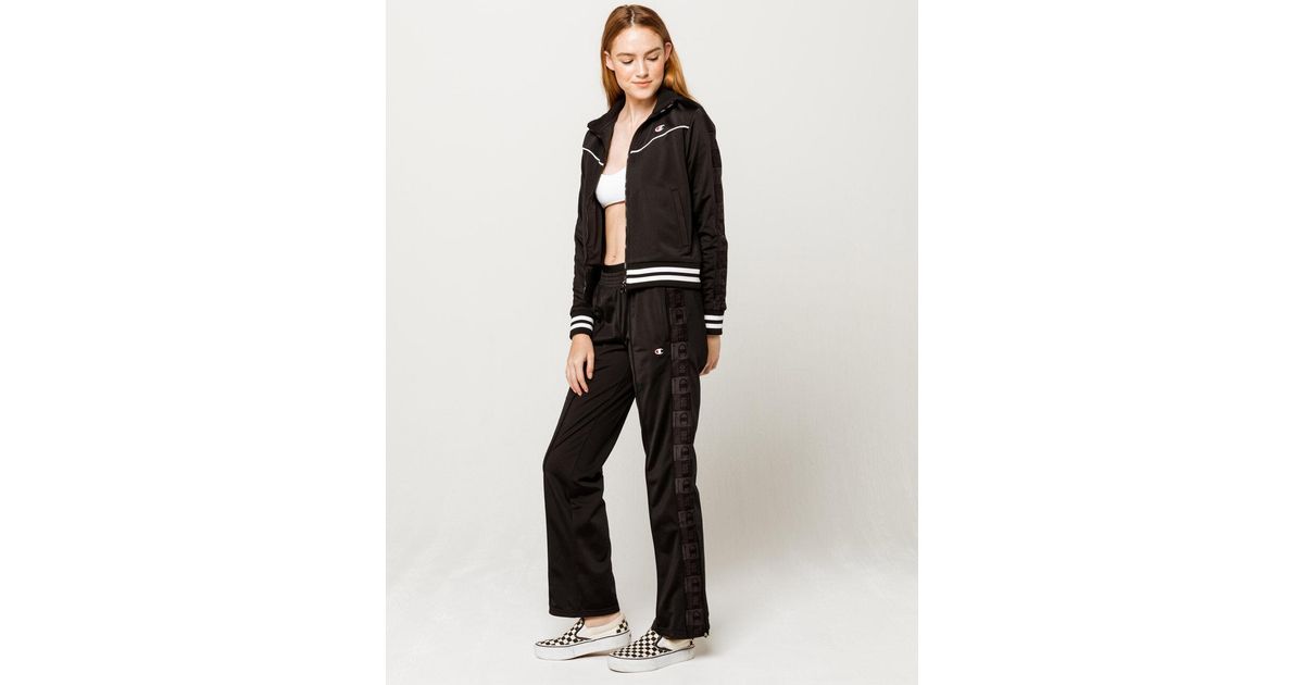 champion tricot taping track pant