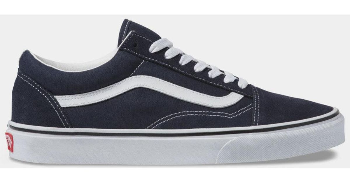 Vans Canvas Old Skool Night Sky & True White Shoes - Lyst