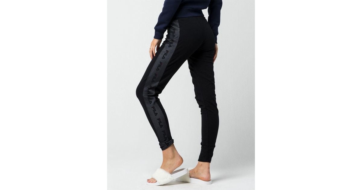 Fila - Black Lia Womens Leggings - Lyst Fila - Black Lia Womens Leggings - Lyst