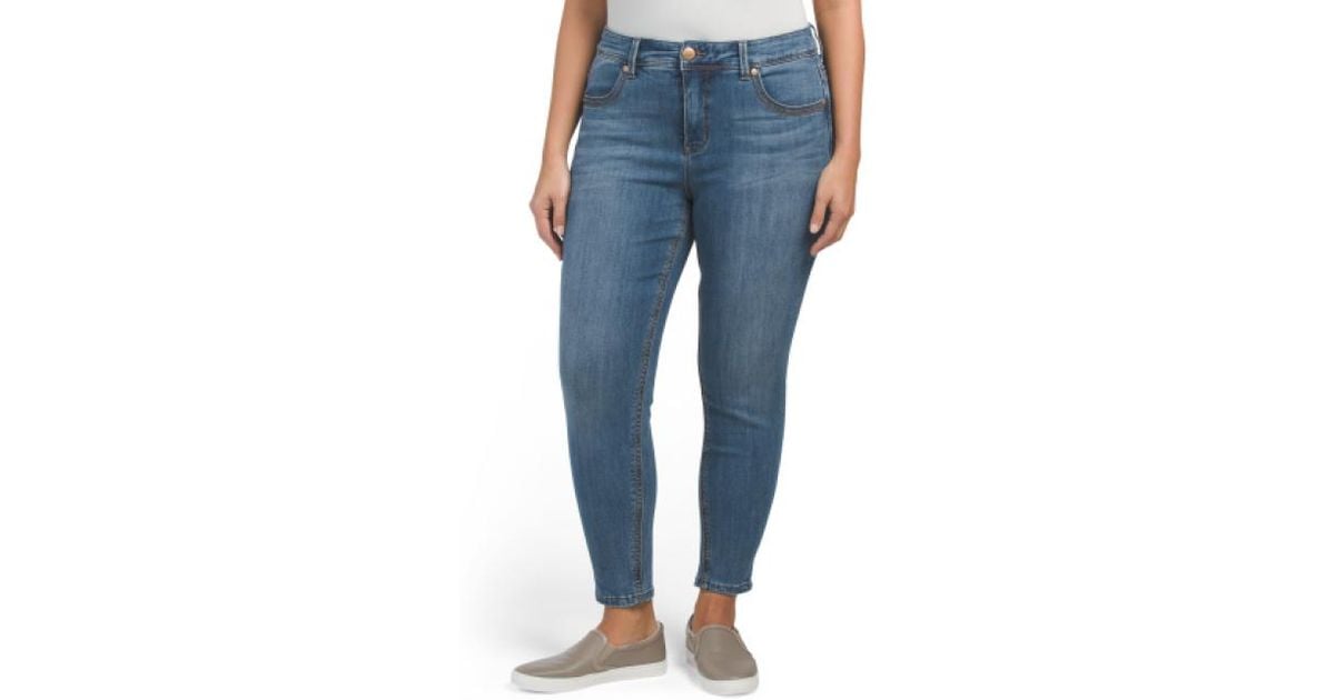Lyst - Tj maxx Plus Skinny Jeans in Blue