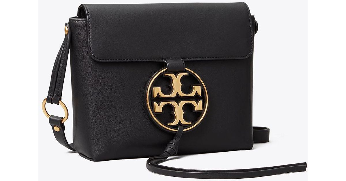 miller metal logo crossbody tory burch