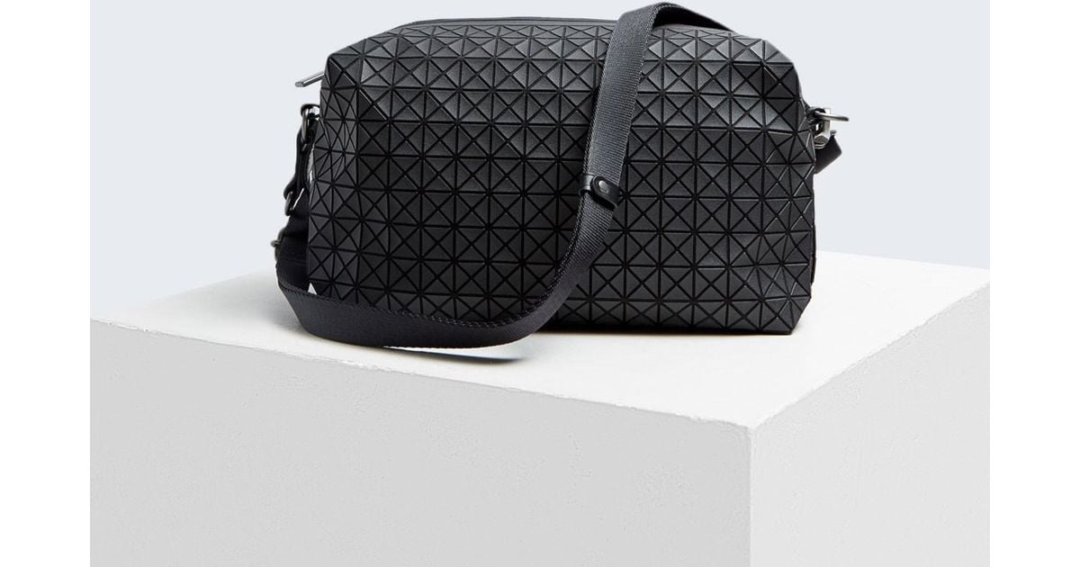 Bao Bao Issey Miyake Synthetic Saddle Bag in Black Lyst