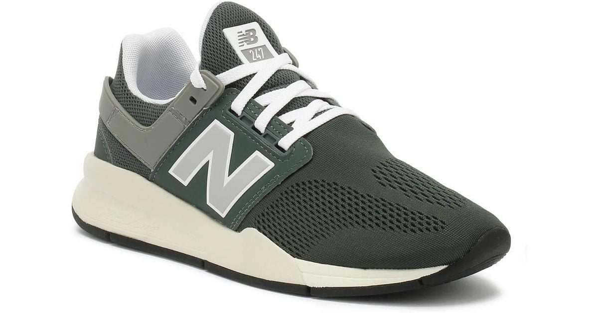 New Balance Womens 247 Faded Rosin Green Marblehead Sport Trainers New Balance Womens 247 Faded Rosin Green Marblehead Sport Trainers