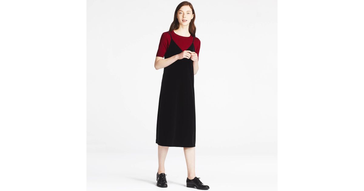 uniqlo black dress