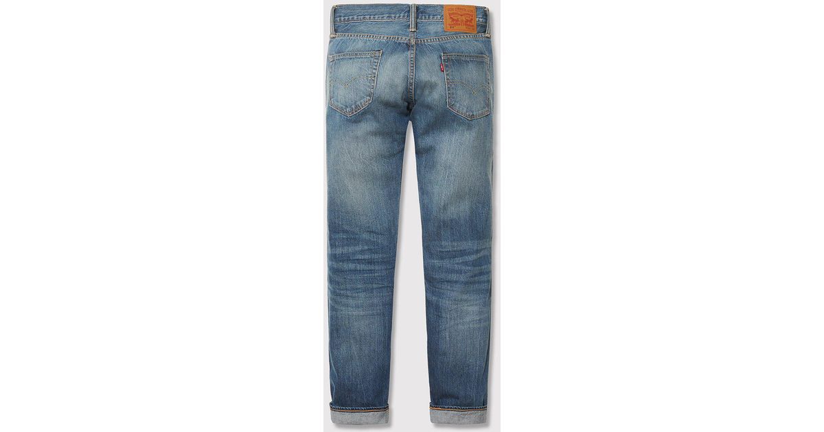 levi's men's selvedge jeans