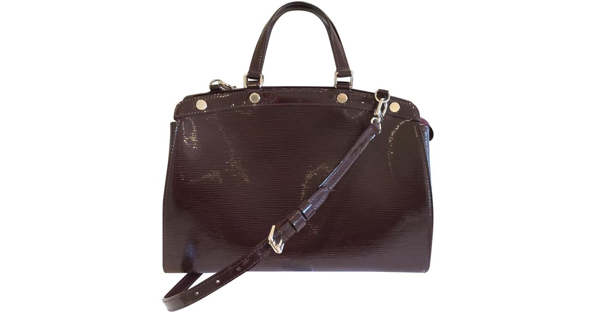Lyst Louis Vuitton Patent Leather Bag