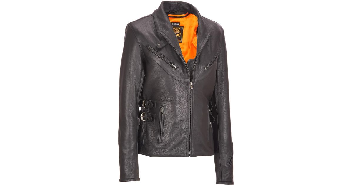 Lyst Wilsons Leather Milwaukee Longer Motorcycle Lyst Wilsons Leather Milwaukee Longer Motorcycle Jacket In Black For Men