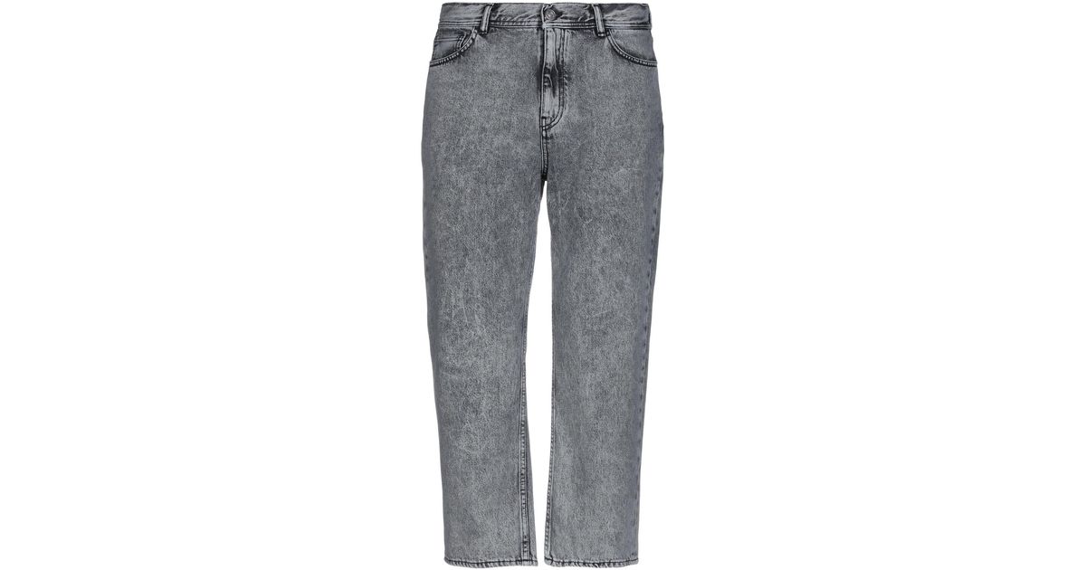 Haikure Denim Trousers in Grey (Gray) for Men - Lyst