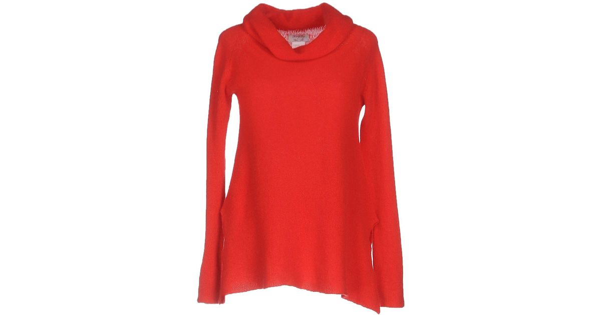 Twenty easy by kaos Turtleneck  in Red Lyst