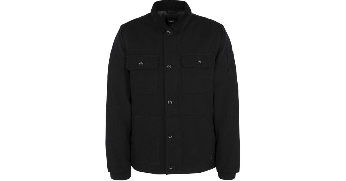 Vans Velvet Jacket in Black for Men - Lyst
