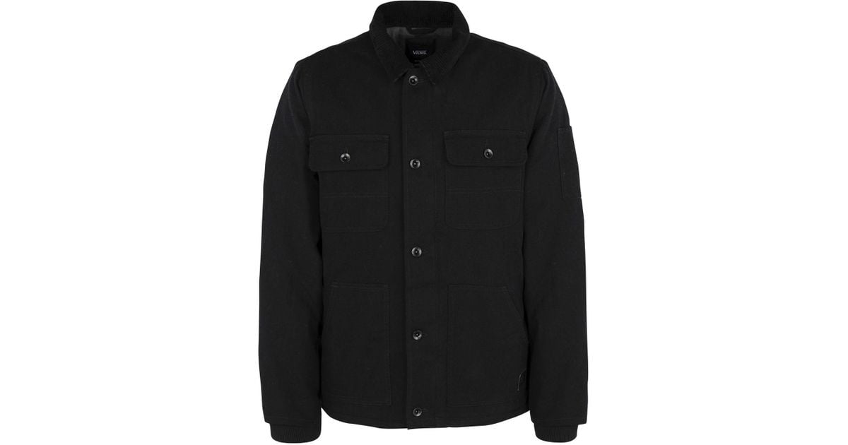 Vans Velvet Jacket in Black for Men - Lyst