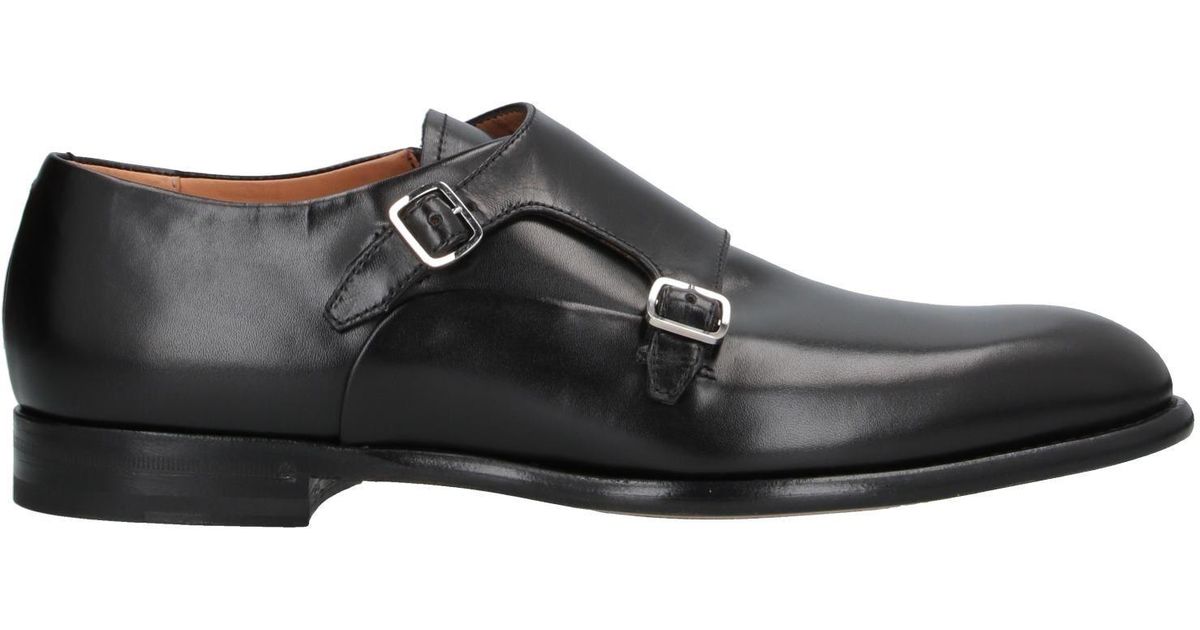 Fabi Leather Loafer in Black for Men - Lyst