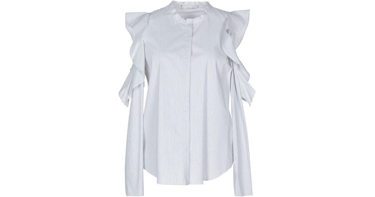 Dorothee Schumacher Cotton Shirt in White - Lyst