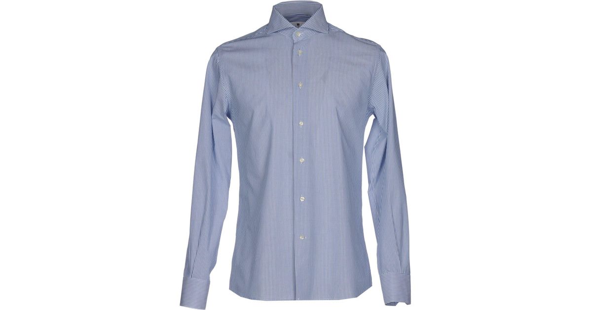 Lyst - Balmain Shirt in Blue for Men