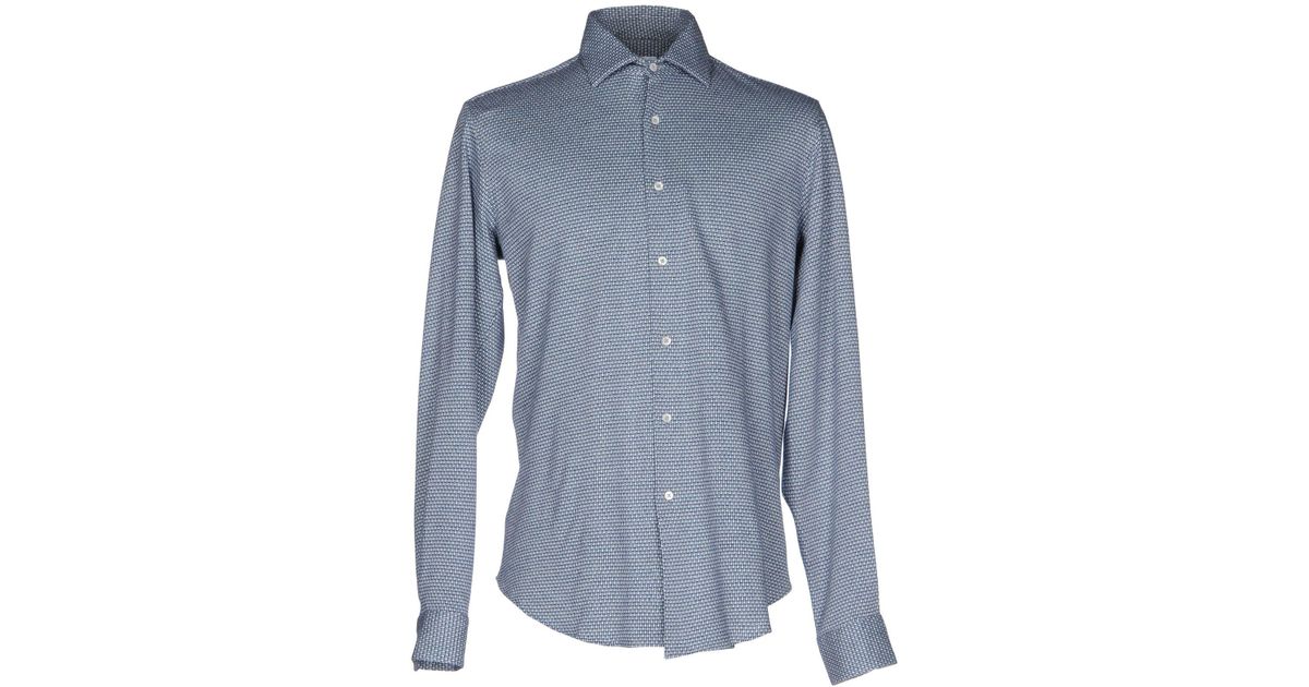 Robert friedman Shirt in Blue for Men | Lyst