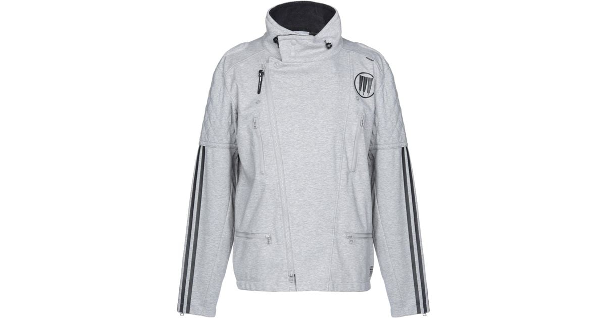 adidas grey coat