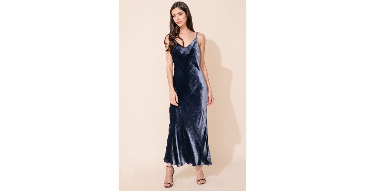yumi kim carroll velvet dress