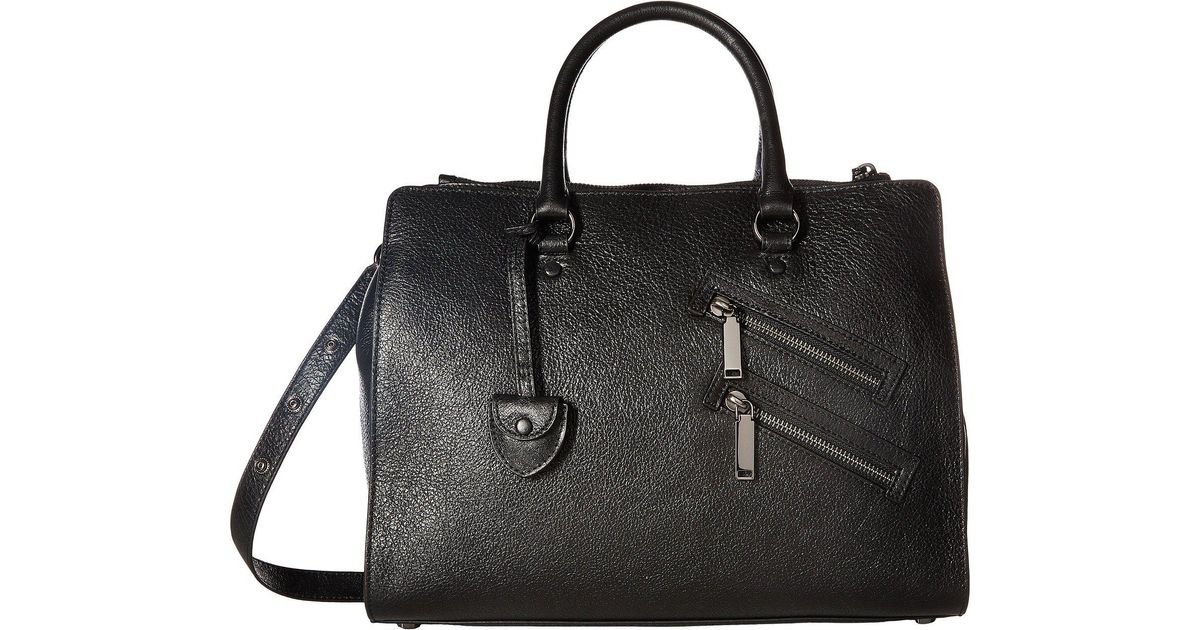 Lyst Rebecca Minkoff Large Jamie Satchel Black Handbags Lyst Rebecca Minkoff Large Jamie Satchel Black Handbags In
