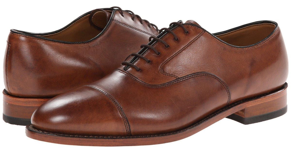 johnston and murphy melton cap toe oxford