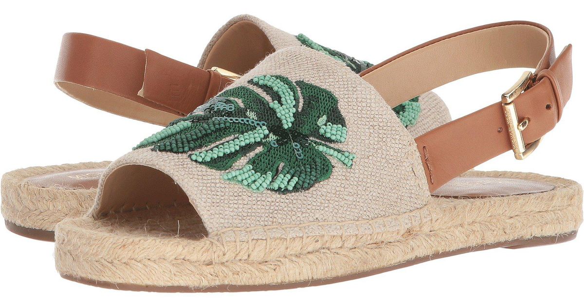 michael michael kors fisher espadrille flat sandals