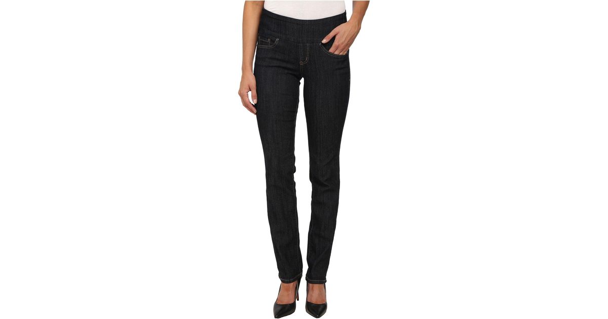 Jag Jeans Peri Pull-on Denim Straight Leg Jeans in Navy (Blue) - Save 1 ...