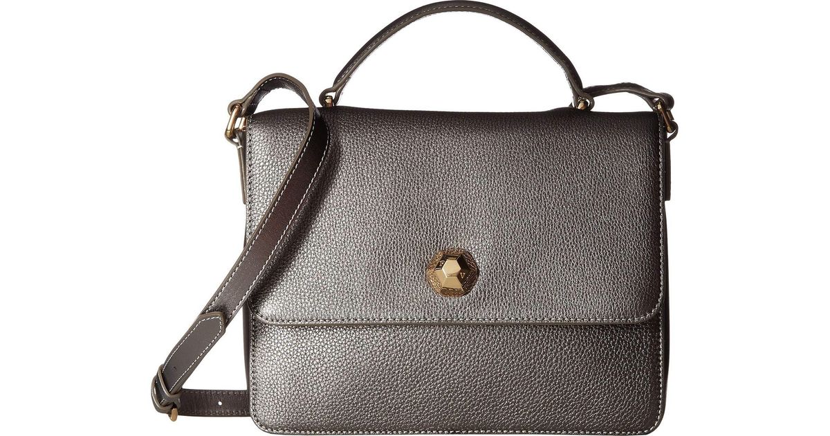 Lyst Frances Valentine Midge Crossbody Pewter Handbags