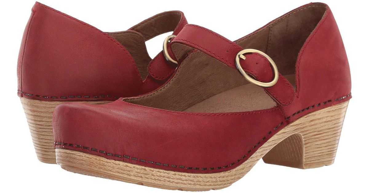 red mary jane shoes heels