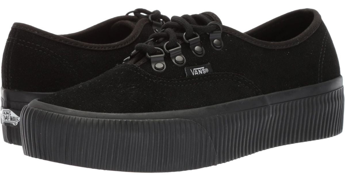 Lyst - Vans Authentic Platform 2.0 in Black